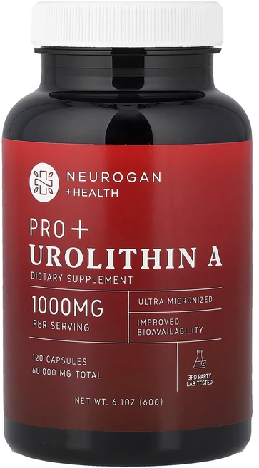 새해 첫좋은선물 Neurogan Health 프로+ 우롤리틴 A 캡슐 120정(캡슐 1정당 500mg) 제대로 할인합니다, NeuroganHealth프로우롤리틴A캡슐120정캡슐1, 1개, 60g - 쿠팡