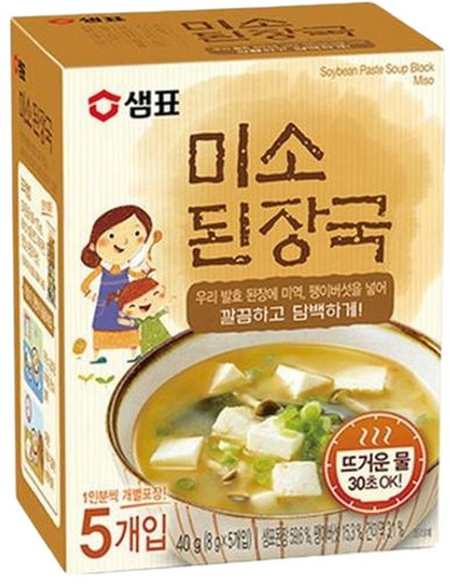 샘표식품 미소된장국 40g X 3개