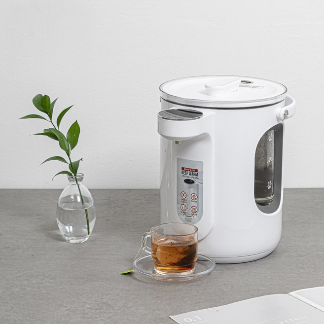 홈쇼핑 스마트 보온포트 티포트 열판 최고급 스테인레스STS316, 보온포트 3L