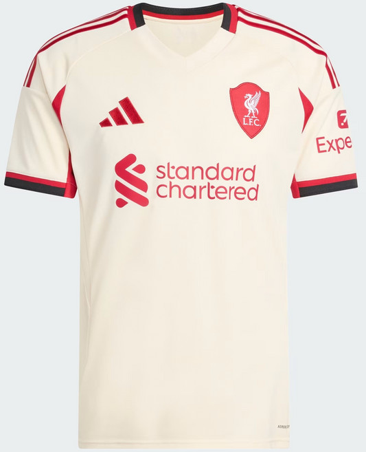 [아디다스] 매장정품 리버풀 FC 25/26 어웨이 저지 JV6487 프리미어리그 에어로레디 축구 유니폼 반팔 저지 NC순천점