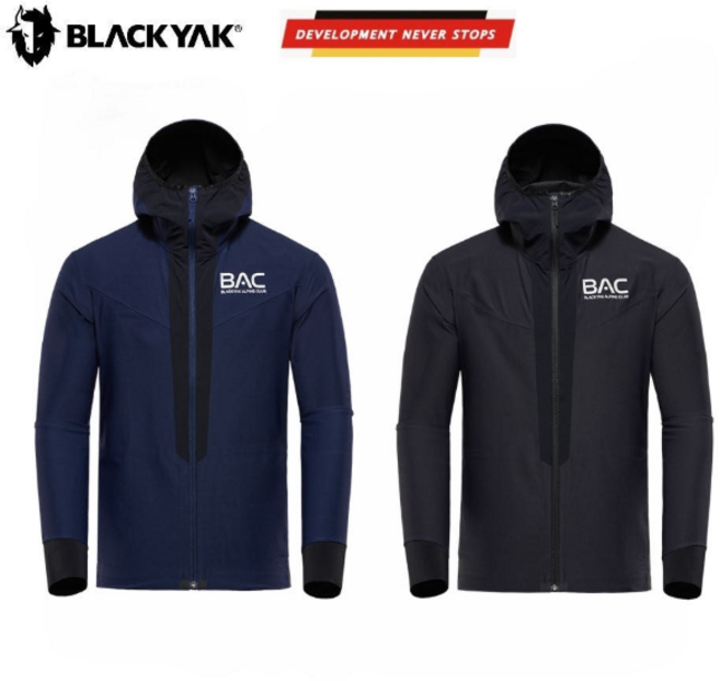 블랙야크 프리미엄 라인 남성 BAC당기후드자켓 DNS 봄 간절기 소프트쉘 방풍 점퍼 1BYJKS0002