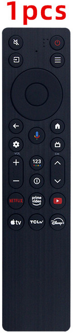 새로운 원격 제어 RC923A FMB1 호환 TCL TV 98QM6K 55QM7K 50QM6K 65QM7K 예비 부품 (음성 없음), 1pcs
