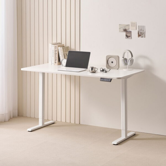 [라자가구] 비바 이온 1400 듀얼모터 모션데스크 LJY432, 색상:블랙엣지