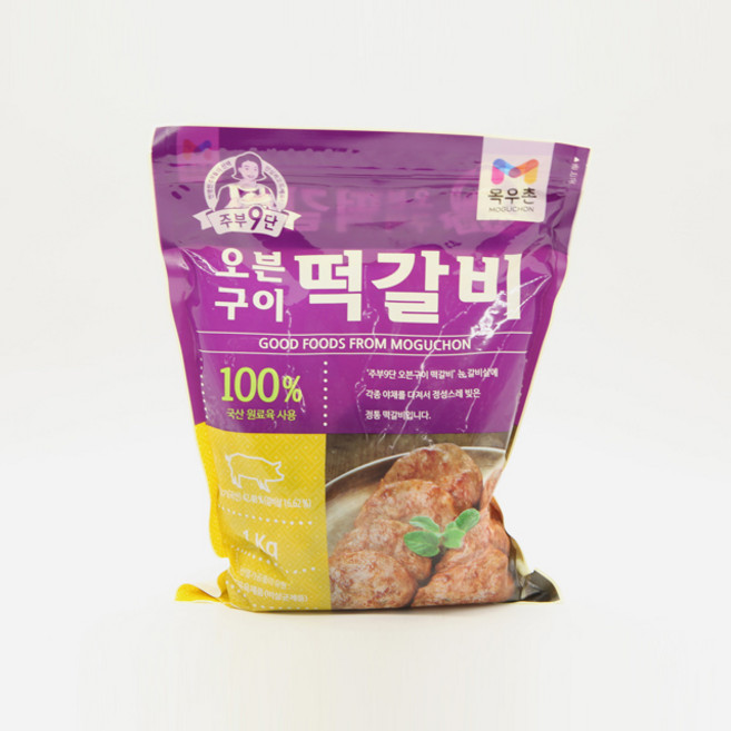 오븐구이떡갈비 1kg목우촌, 1kg, 1개