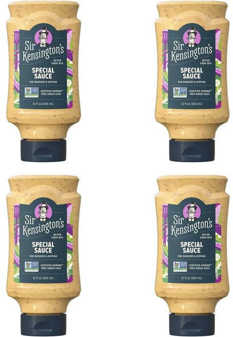 설켄싱턴 스페셜 버거스 & 디핑 소스, 4개, 354ml