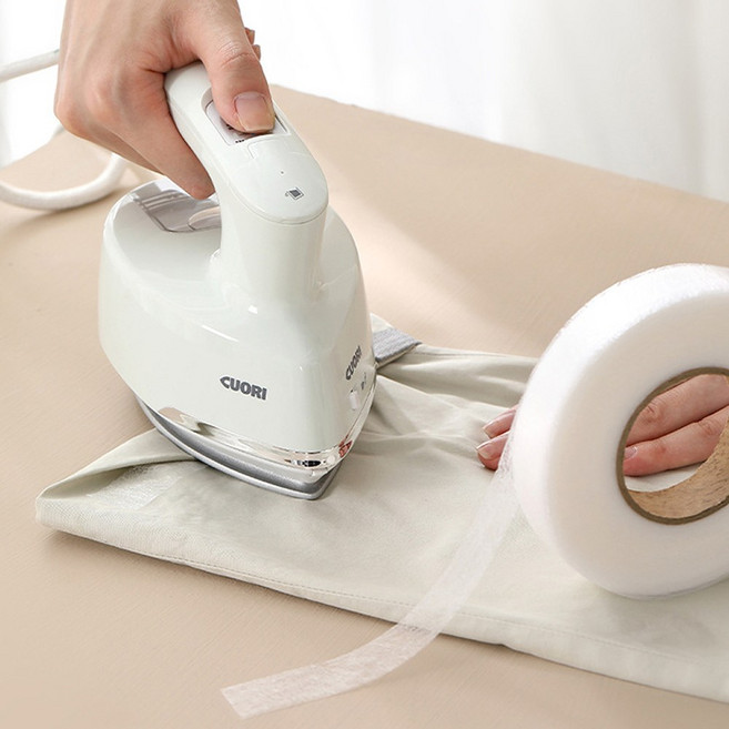 지니밸리 옷수선 테이프 밑단 고정 셀프 수선 테이프, 1개, 반투명