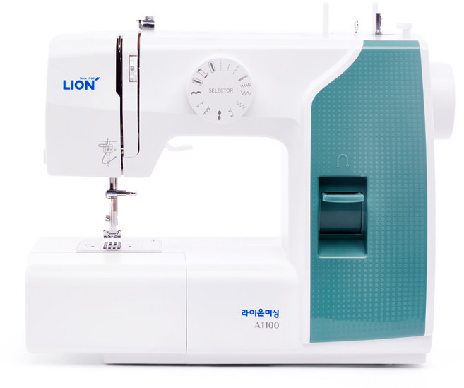 라이온 A1100+소잉부자재 선물 가정용미싱