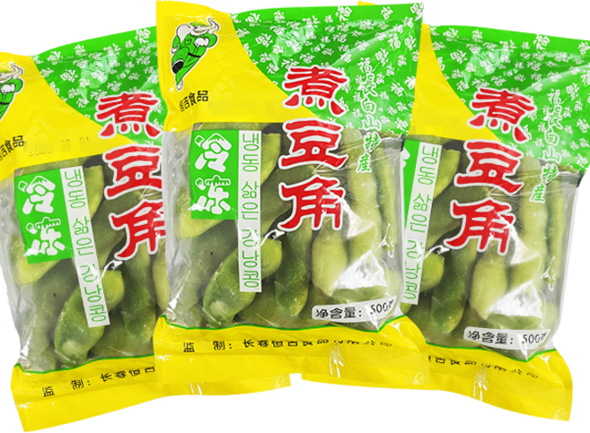 홍홍 중국식품 중국수입 단콩 냉동삶은강낭콩 뚜절 냉단 냉동 단콩 떠우죠 **소비기한임박 특가세일! 26년 12월 14일까지**, 500g, 3개