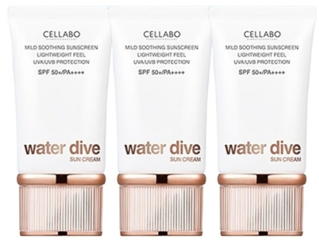 NEW 셀라보 스킨케어 선크림 워터다이브 시즌3 이찬석 2025년 최신상 60g 3개