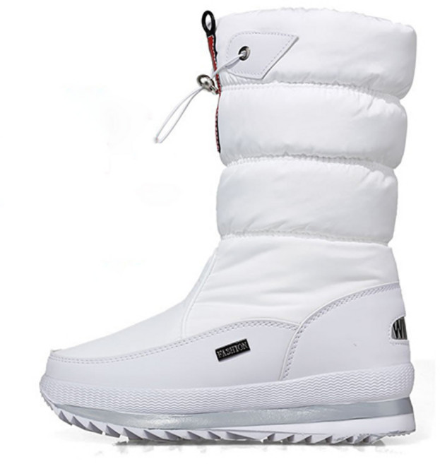 유리아나 여성 스포츠 스키웨어 등산웨어 방한방수 털부츠 빅사이즈 방한 롱부츠 어머니 미끄럼방지 겨울신발 블랙계열 크리스마스 신발 양모신발