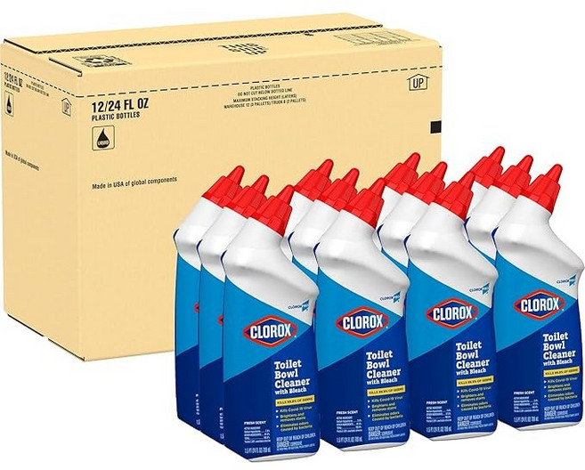 CLOROX 高樂氏 馬桶清潔劑 709毫升, 12個, 709ml