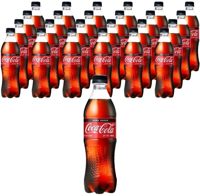 코카콜라 제로, 500ml, 24개