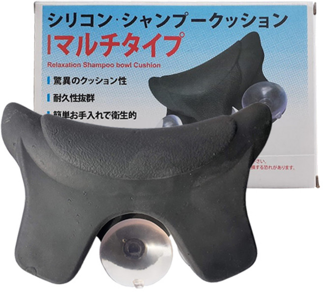 JKC 실리콘 목받침대 샴푸받침대 목받이 머리받침대 샴푸받이 샴푸머리받이 위생용품 샴푸대받이 머리쿠션 목쿠션 미용재료 헤어받침대 추, 1개, 단일