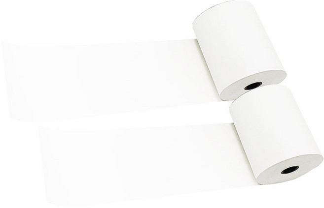 디지몰 수입지 포스용지 57X50 12롤 무지 감열지 검안지 영수증 포스기 병원용 혈압계용지 카드단말기용지 BPAFREE