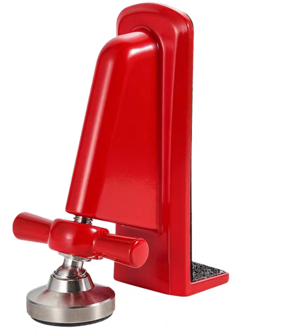 Kismetic 휴대용 도어스토퍼 자취여성 안전잠금장치 여행용 방문 문 장금장치 문열림방지, 1개, 붉은색