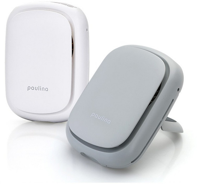 폴리나 벨트팬 목걸이팬 겸용 GP-BF3070, 그레이