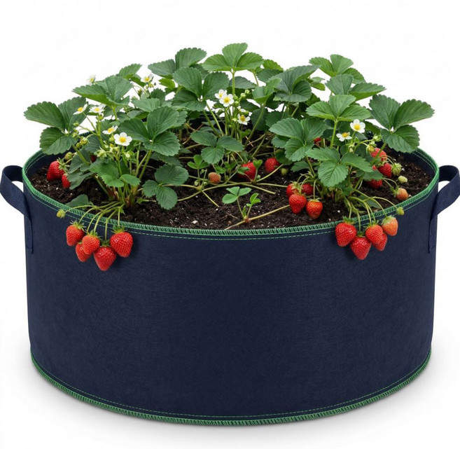 osshop 블루베리 묘목 부직포 화분 150리터 대형 70cm - 40cm, 부직포화분, 1개