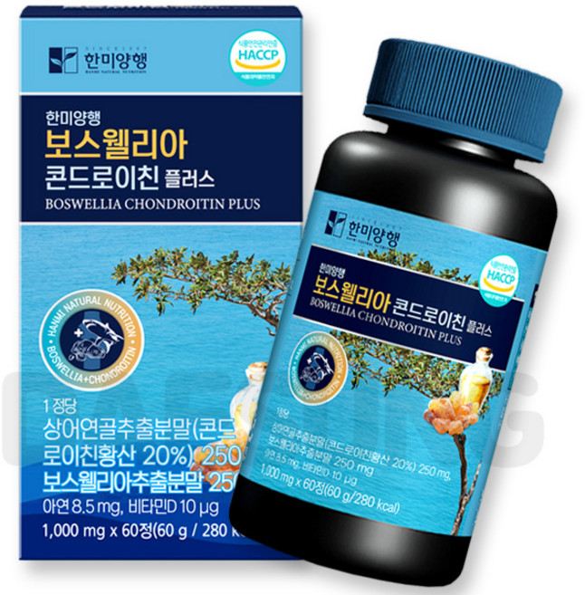 한미양행 보스웰리아 콘드로이친 플러스 대성생활건강, 1개, 60회분