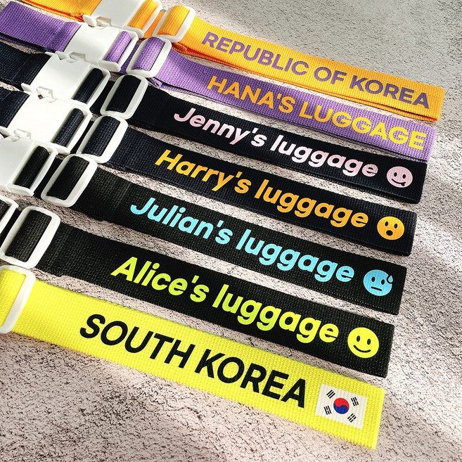 캐리어 네임택 골프네임택 이름표 주문제작 대형