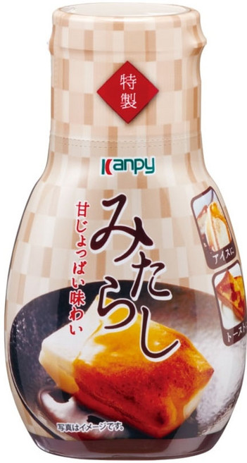 일본 kanpy 미타라시 당고 소스 팬케이크 아이스크림 시럽, 200g, 1개