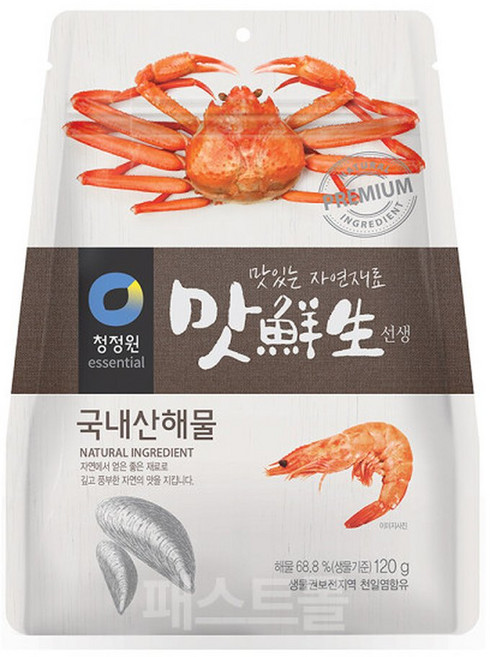 청정원 맛선생 해물 120g, 1개