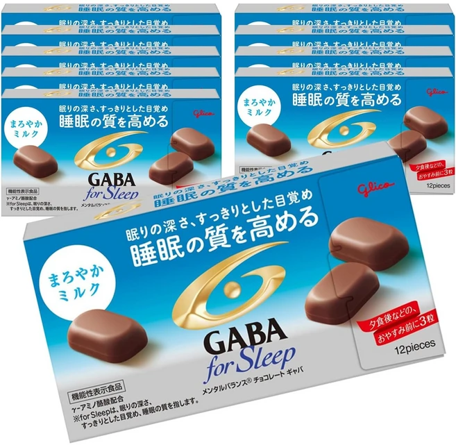 GABA 포스 슬립 마일드 밀크 초콜릿, 10개, 50g - 쿠팡