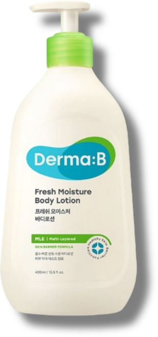 더마비 프레쉬 모이스처 바디 로션, 400ml, 1개