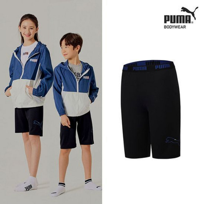 푸마바디웨어 푸마 언더웨어푸마주니어 드라이셀 하프팬츠 하의 1종 블랙 1822175