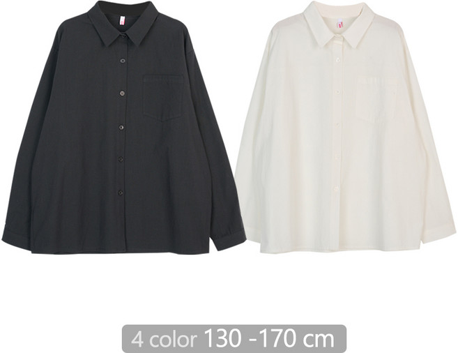 미니로이 여아 셔츠 여성용 키즈 4컬러 (130cm~170cm)