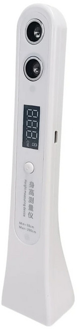 초음파 휴대용 키측정기 무선 디지털 신장계 키재기, 화이트