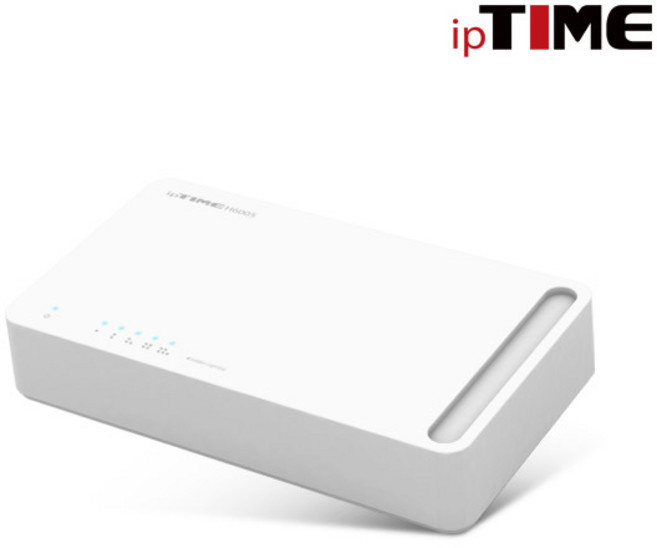 ipTIME 5포트 기가비트 스위치허브, ipTIME H6005, 본상품선택, 1세트