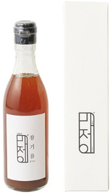 [마정기름집] 100% 통깨 햇참기름, 4개, 350ml
