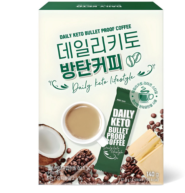 데일리키토 방탄커피, 10g, 14개입, 1개