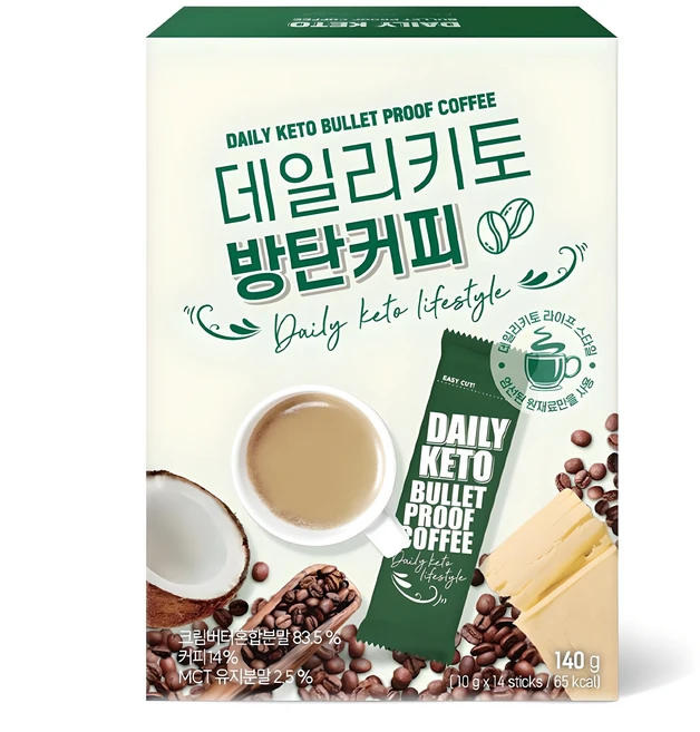 데일리키토 방탄커피, 10g, 14개입, 1개 - 쿠팡