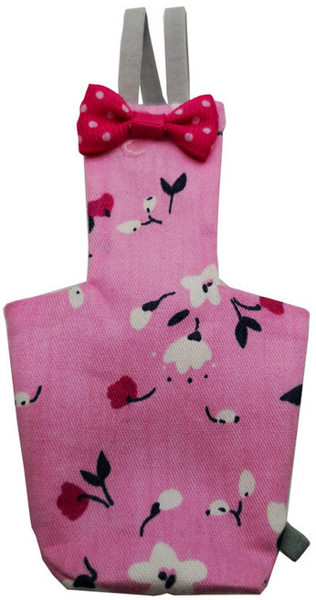 까마느 앵무새 기저귀 조류 하네스 용품 옷, 핑크, 2개, M