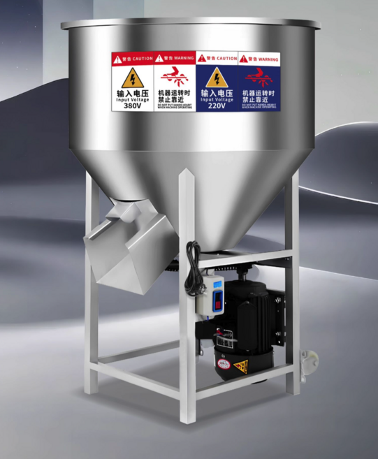 페드블렌드 대형 자동 사료 배합기 스테인레스 220v 믹서 농장 교반기, 201스텐, 100kg, 포함