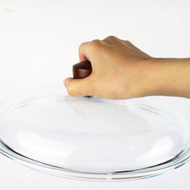 올샵 돔형 내열 유리뚜껑 28cm 뚜껑팬, 1개