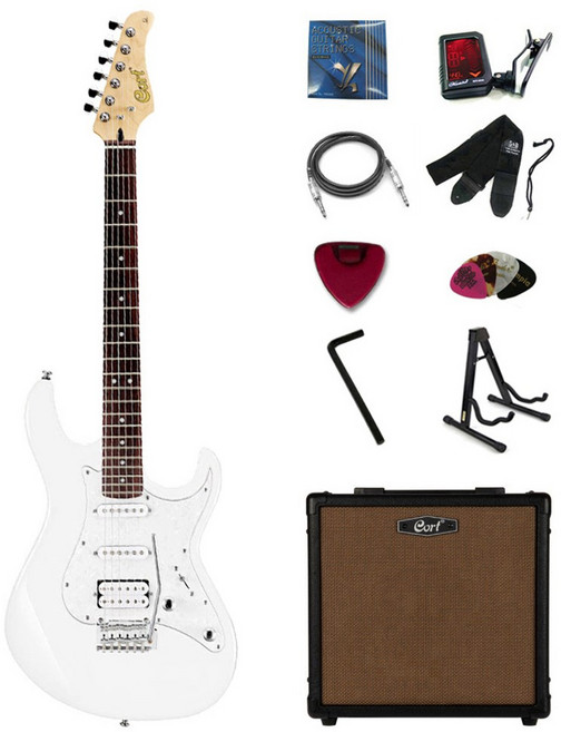 콜트 G250 일렉기타 + CM15G 앰프 패키지 레이크악기, WH 화이트, 1개