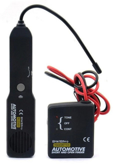 자동차 단선 합선 탐지기 케이블 트래커 - 6-42V DC 지원 - 비접촉 배선 추적 - 송신기 수신기 세트, 1세트