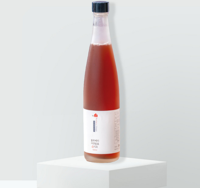 블루베리 발효식초 100%, 500ml, 1병