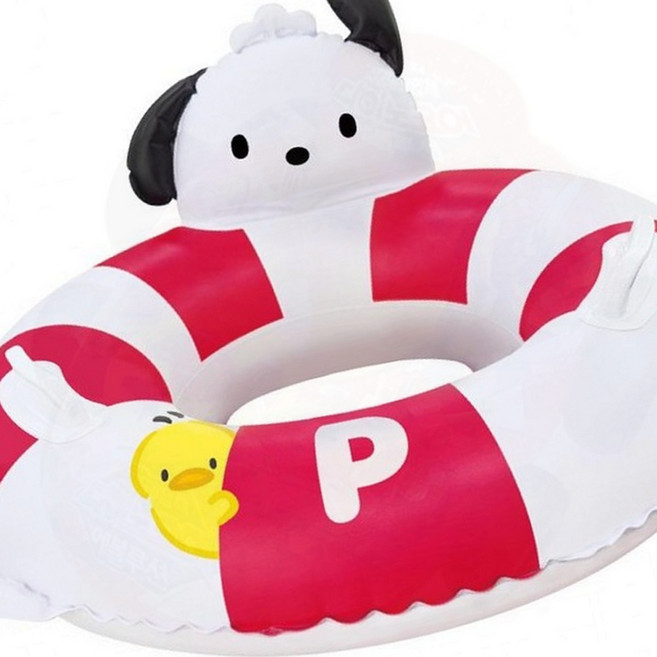 캐릭터 튜브 어린이 물놀이 안전 원형 풀장 해변 여름 휴가, 상세페이지 참조, 1개