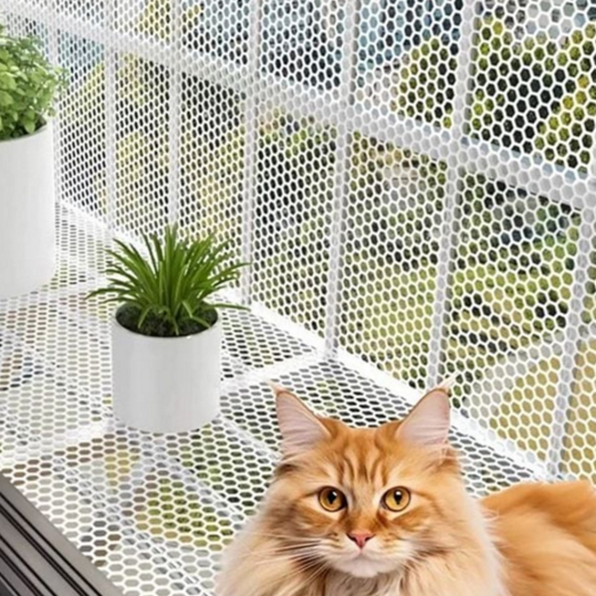 베란다 비둘기 퇴치 망 조류 다이아몬드 실외기실 베란다 새 퇴치 망 추락방지 플라스틱 차단망 방범창, 1x2m