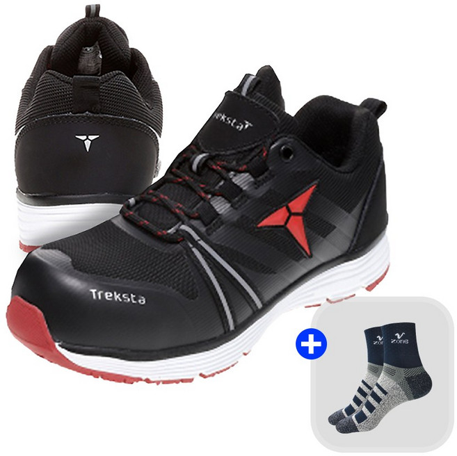 트렉스타 세이프티 안전화 TL-204 엣지 4인치 정전화 경량 + V존양말