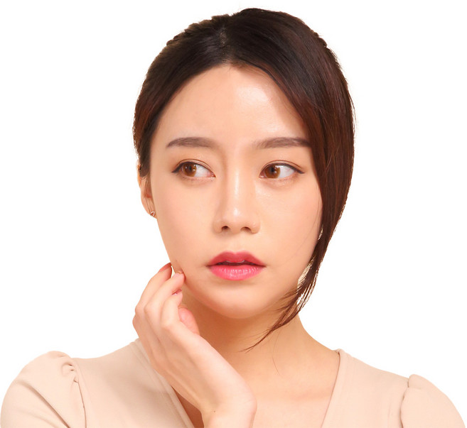 프리티레이디 자연스러운 슬림 롱 앞머리 가발 똑딱이 부분가발 오마이레이디, 35레드브라운, 1개