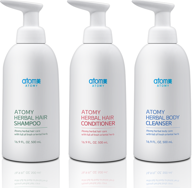 애터미 한방 샴푸+한방컨디셔너+한방바디클렌저 3종, 1세트
