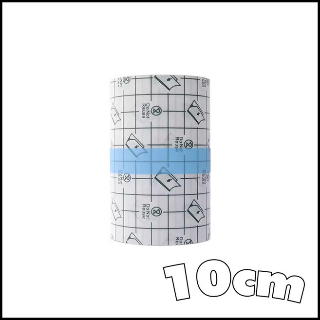 Blacktape 타투 방수 보호필름 5m 워터프루프, 10cm, 1개, 투명