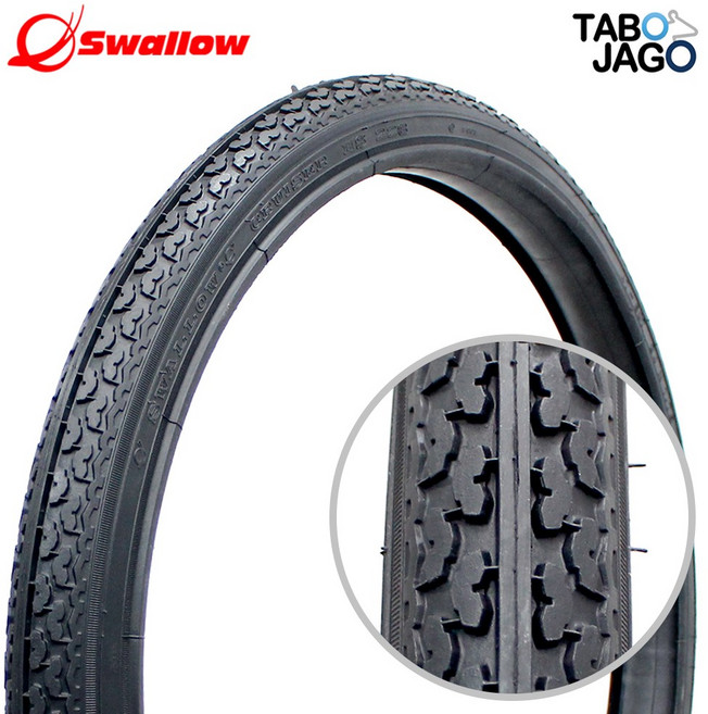 타보자고 24인치 자전거 타이어 24x1.75 (47-507) MTB 자전거 아동용 자전거, 1개