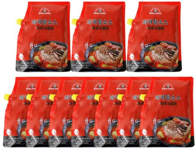 마라판다 마라탕소스 업소용 1kg, 10개