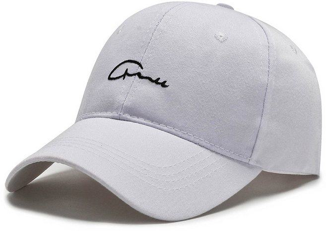 차쉬넬 남녀공용 골프 모자 C-0120, 화이트, 1개