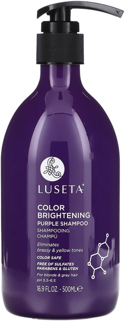 Luseta Beauty 모발 관리 Color Brightening Purple 샴푸 (500 ml), 500ml, 1개, 500ml - 쿠팡